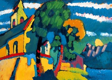 Kandinsky Riegsee Village