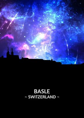 Basle Switzerland Skyline 