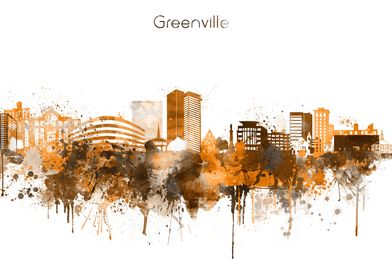 Greenville SC Skyline