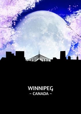 Winnipeg Canada Skyline 