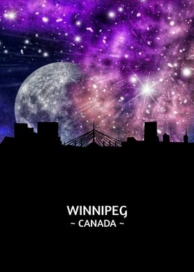 Winnipeg Canada Skyline 