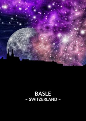 Basle Switzerland Skyline 