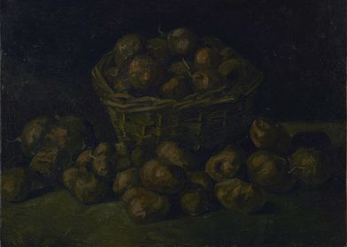 Baskets of Potatoes 1885