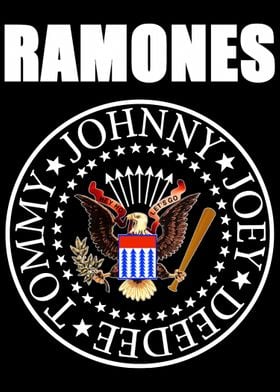 Ramones Punk Rock Poster