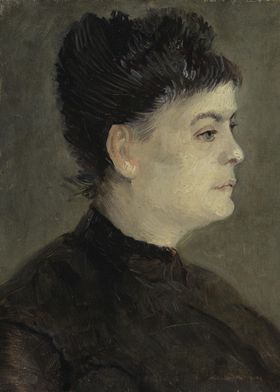 Portret van Agostina Segat