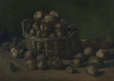 Basket of Potatoes 1885 0