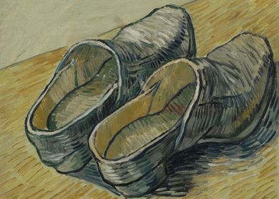 A Pair of Leather Clogs