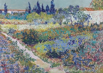 Garden with Flowers 1888