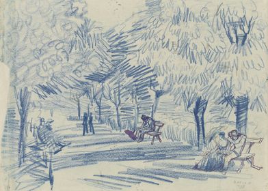 Avenue in a Park 1888