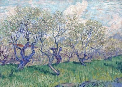 Orchard in Blossom 1888 0