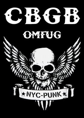 CBGB Omfug Poster