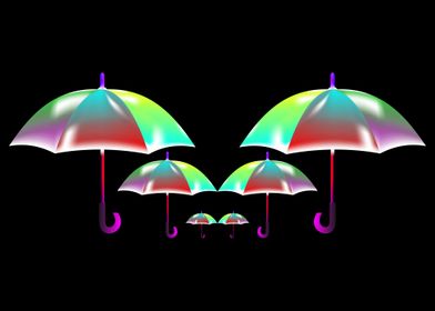 umbrella background with a