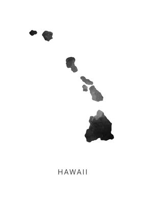 Hawaii state map