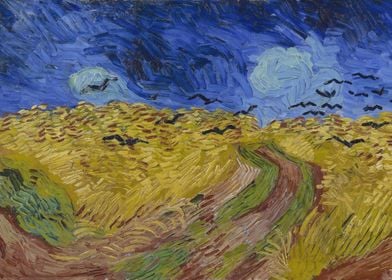 Wheat Field with Crows 18