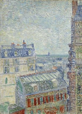 View of Paris from Vincent