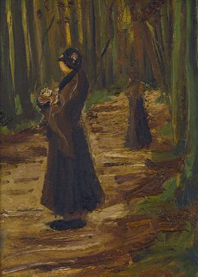 Two Women in a Wood 1882