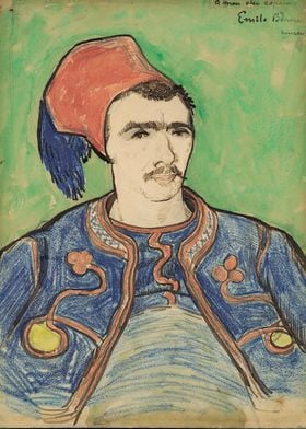 The Zouave study 1888