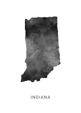 Indiana state map