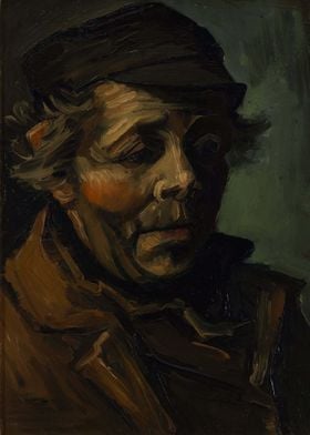 Head of a peasant 1884