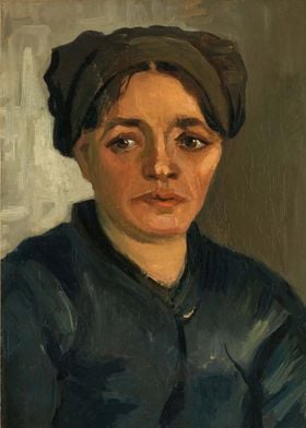 Head of a Peasant Woman wi