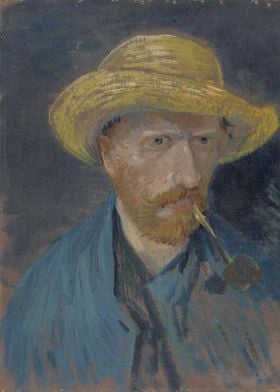 Self Portrait with Pipe an