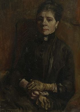 Portrait of a Woman Seated