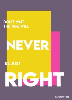 BE JUST RIGHT