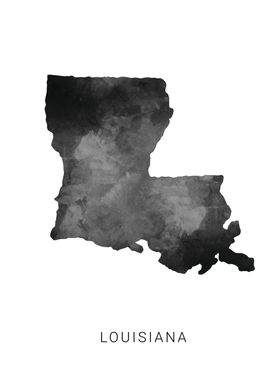 Louisiana state map 