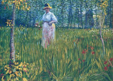 Woman in the Garden 1887