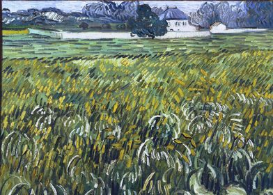 Wheat Field at Auvers with