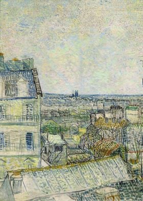 View of Paris from Vincent