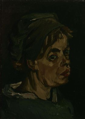 Head of a Woman 1885 08