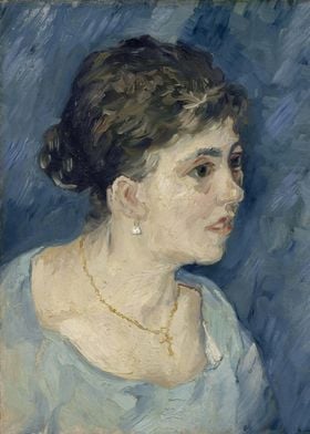 Portrait of a Woman in Blu