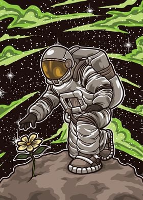 Plant A Flower In Space