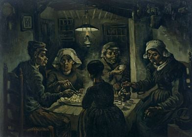 The Potato Eaters 1885 01