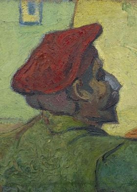 Paul Gauguin Man in a Red