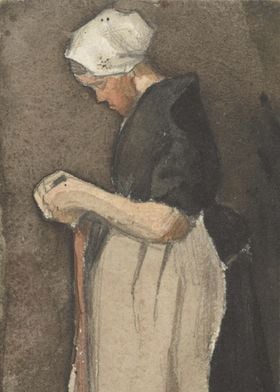 Scheveningen Woman 1881