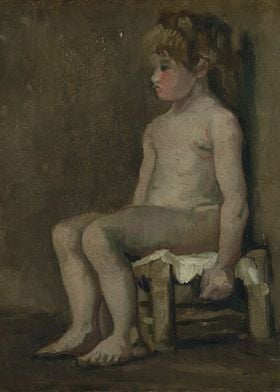 Study of a Nude Girl 1886