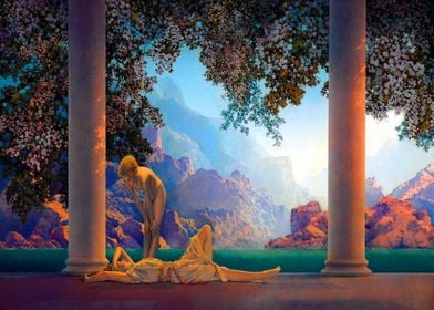 Maxfield Parrish Daybreak