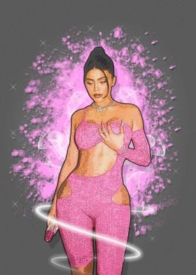 Kylie Jenner Digital Art