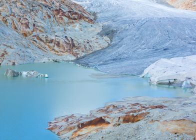 Rhonegletscher Glacier 