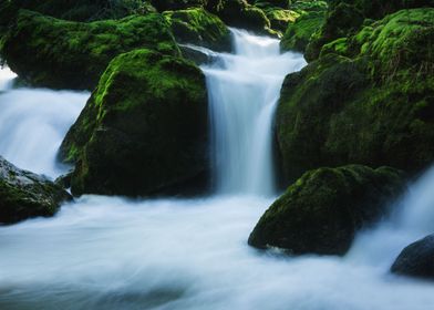 Areuse Gorge Waterfall CH