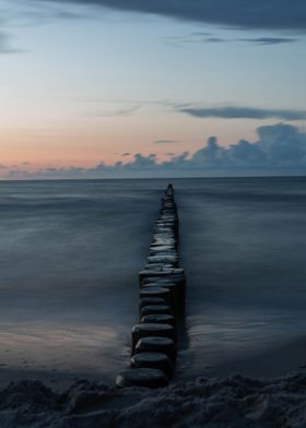 Groyne Warnemuende