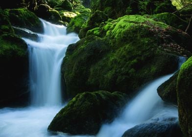 Areuse Gorge Waterfall CH