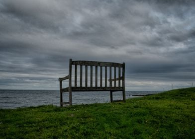 Bench and sea