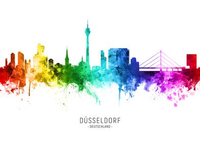 Dusseldorf Skyline