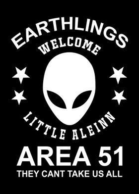 Area 51 Welcome Earthlings