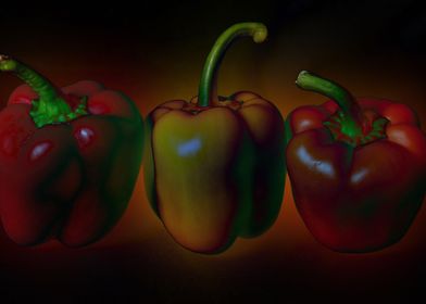 Three Peppers