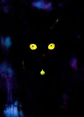 Midnight Cat Look