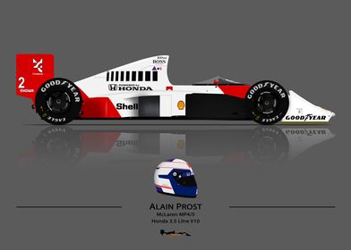 Alain Prost  McLaren 1989